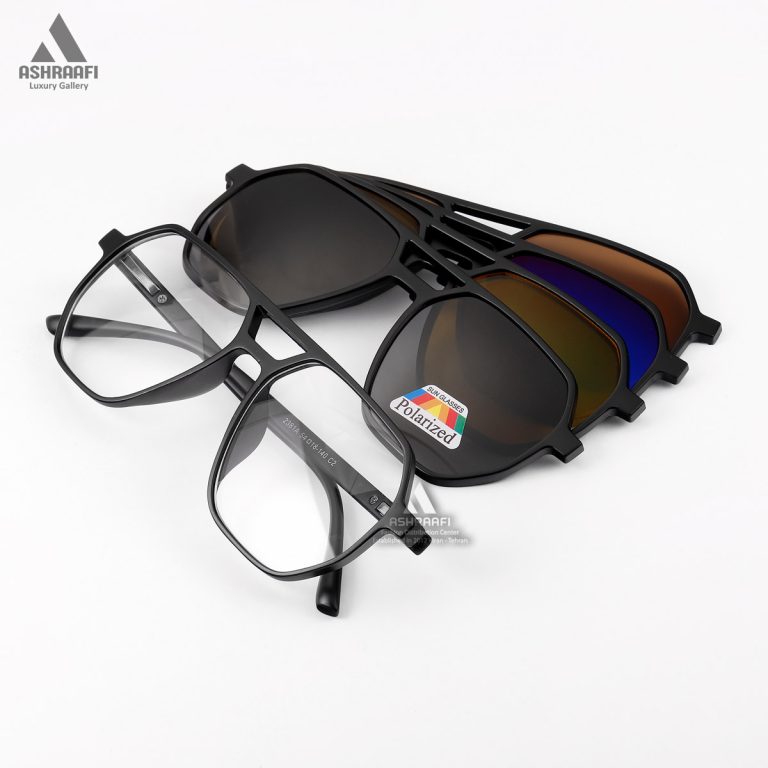 عینک 4 کاوره مشکی Sunglasses 2381A قیمت عمده