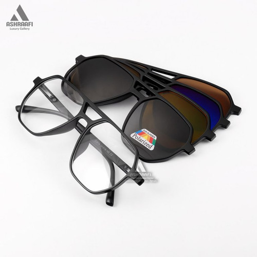 عینک 4 کاوره مشکی Sunglasses 2381A قیمت عمده
