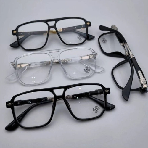 عینک کروم هارتز مشکی دو پل کد10662 Chrome Hearts