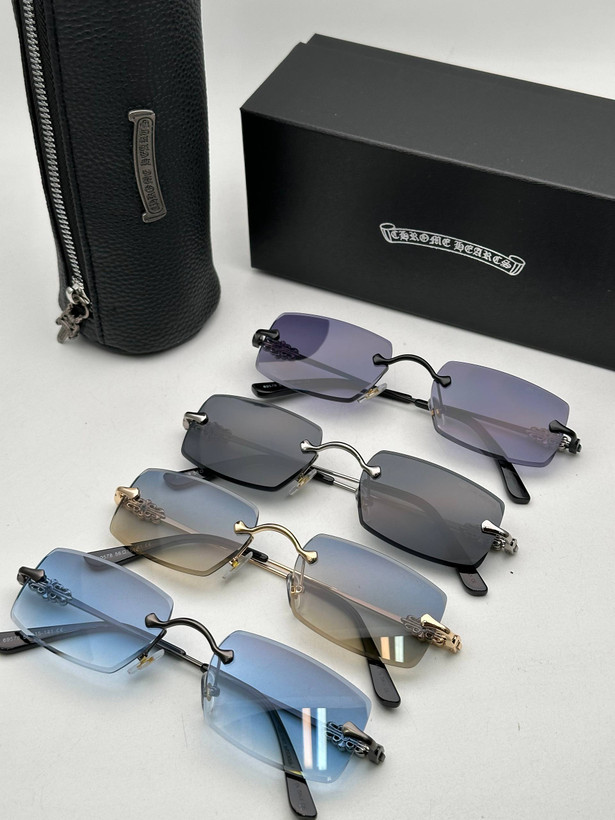 عینک کروم هارتز فریم لس کد ۲۲۷۸ Chrome Hearts