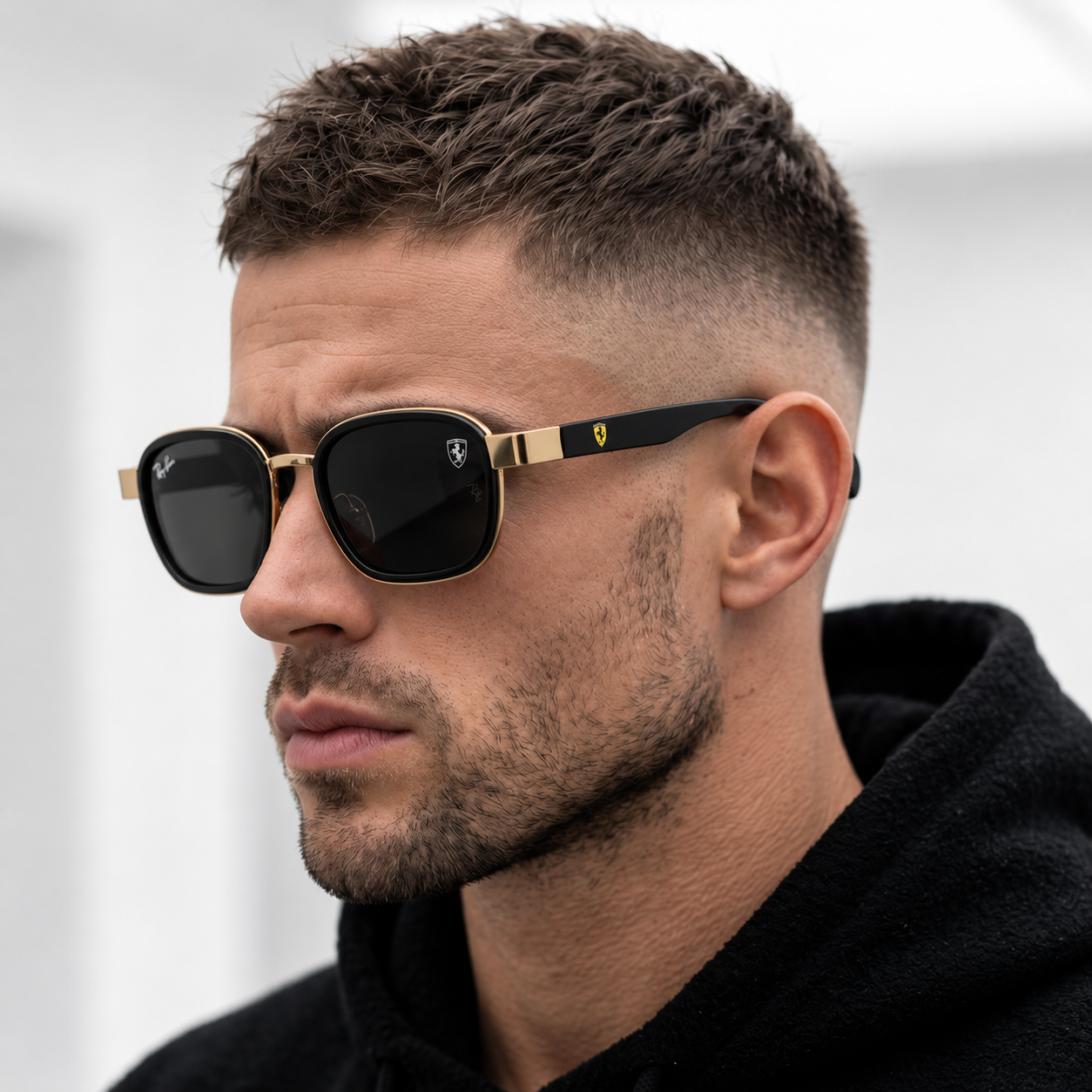 عینک مستر(A) پولاریزه ریبن فراری Ray-Ban Ferrari P3674